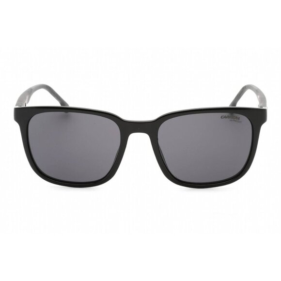 NEW SQUARE CARRERA 8046/S 0807 IR MEN SUNGLASSES CARRERA BLACK GREY EYEWEAR - Picture 2 of 3
